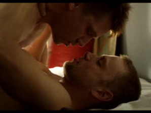 Hot gay sex scenes from the film "Freier Fall".