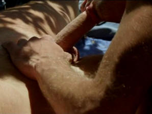 A hot outdoor sex scene from the French film "Stranger By The Lake"